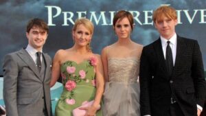 Harry Potter author J.K. Rowling responds